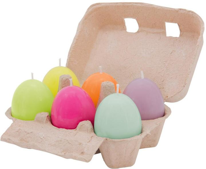 Produktbild Remember Eierkerzen-Set Eddy (6 Stk.)