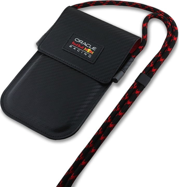 Produktbild Red Bull Racing Red Bull PU Carbon Phone Bag - black (Universal)