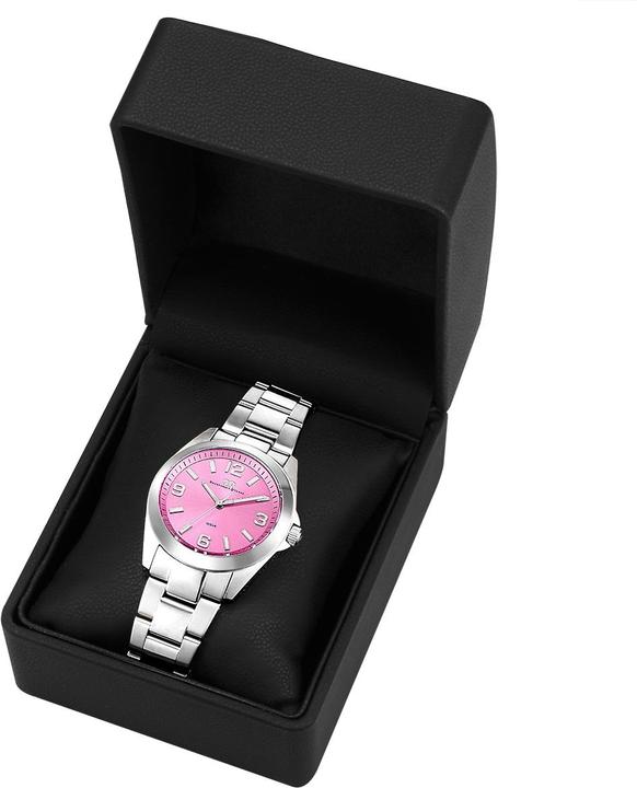 Actual product image Ladies Quartz Watch Majestia Stainless Steel Silver - 32436 (Analogue wristwatch, 37.50 mm)
