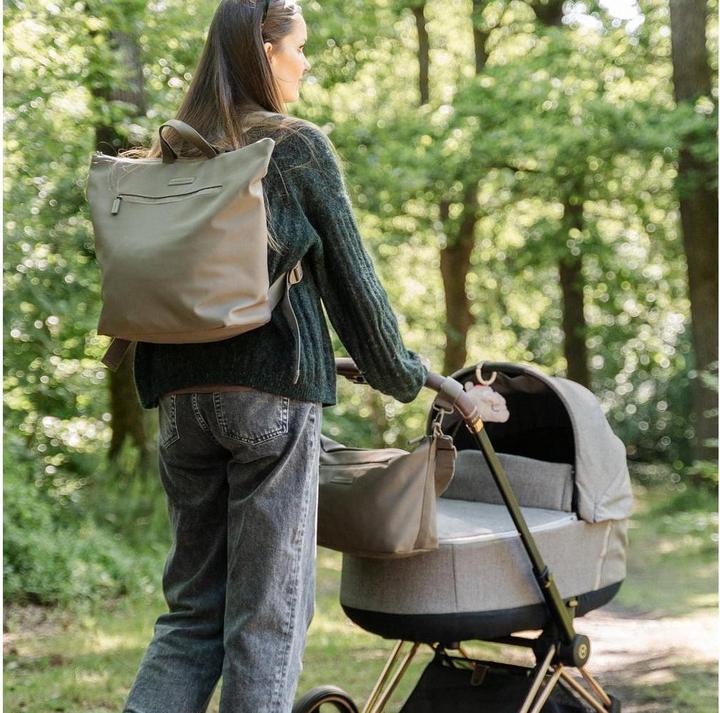 Actual product image Done by Deer Wickelrucksack Taupe