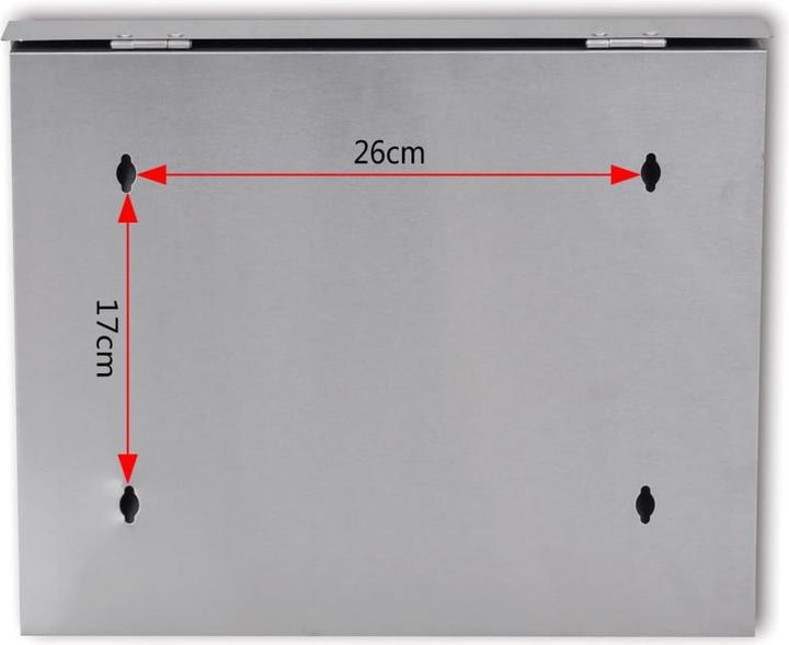 Actual product image vidaXL Briefkästen