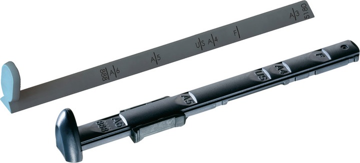 Actual product image Leitz stop rail