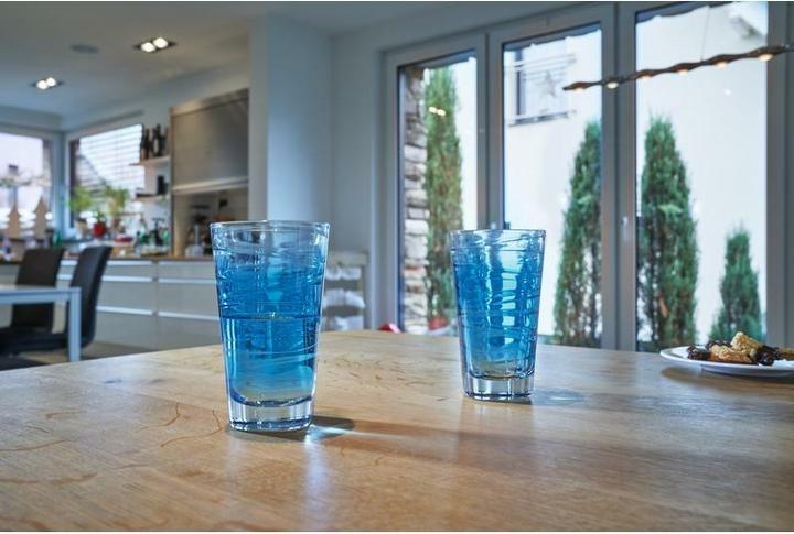 Immagine prodotto Leonardo Bicchiere per bere Vario Struttura 280 ml, 6 pezzi, Blu (0.28 l, 6 x)