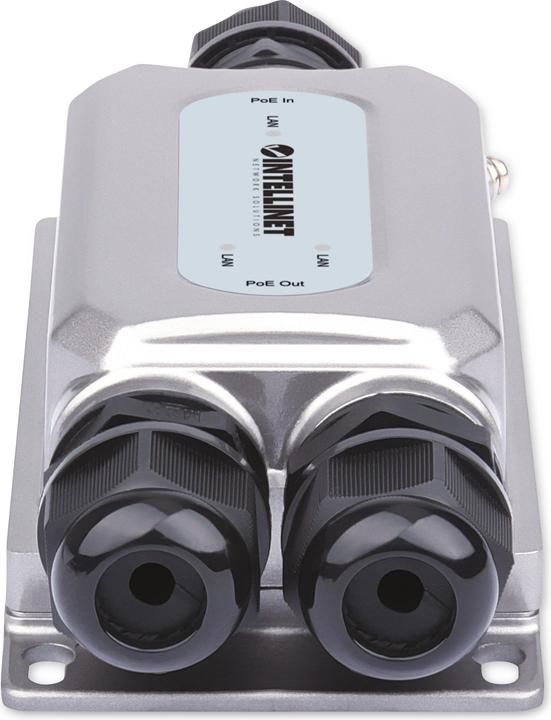 Produktbild Intellinet 2-Port Outdoor Ultra PoE Extender Vandalismusschu (3 Ports)