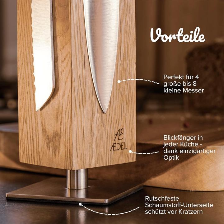 Produktbild Ae aedel Design Messerblock magnetisch