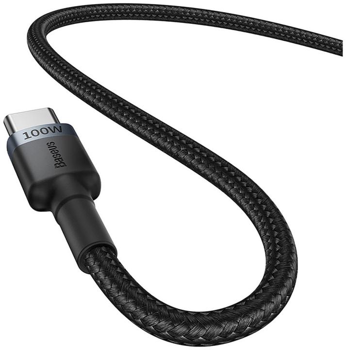 Actual product image Baseus USB C - USB C (2 m, USB 2.0, 100 W)