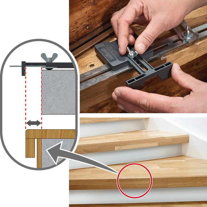 Produktbild wolfcraft 1 Treppenlehre