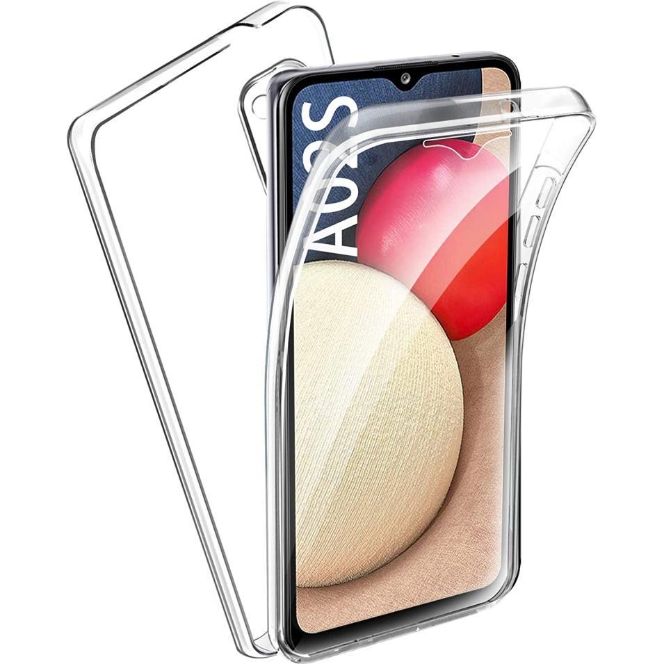 Screenguard 360° Screen & Body Protector Samsung Galaxy A02s Hülle mit Folie (Samsung Galaxy A02s), Smartphone Hülle, Tr...