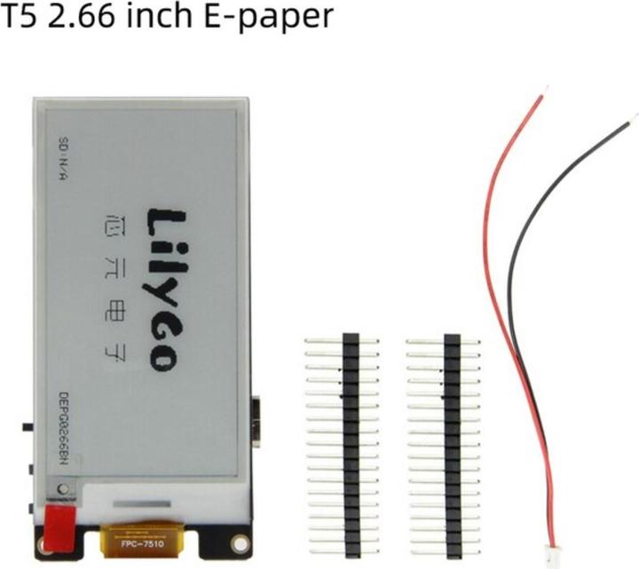Image du produit Lilygo Module T5 ESP32 avec écran E-Ink de 2,66 pouces