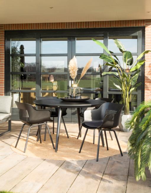 Produktbild Hartman Stuhl Jill, Schwarz, 2-er Set