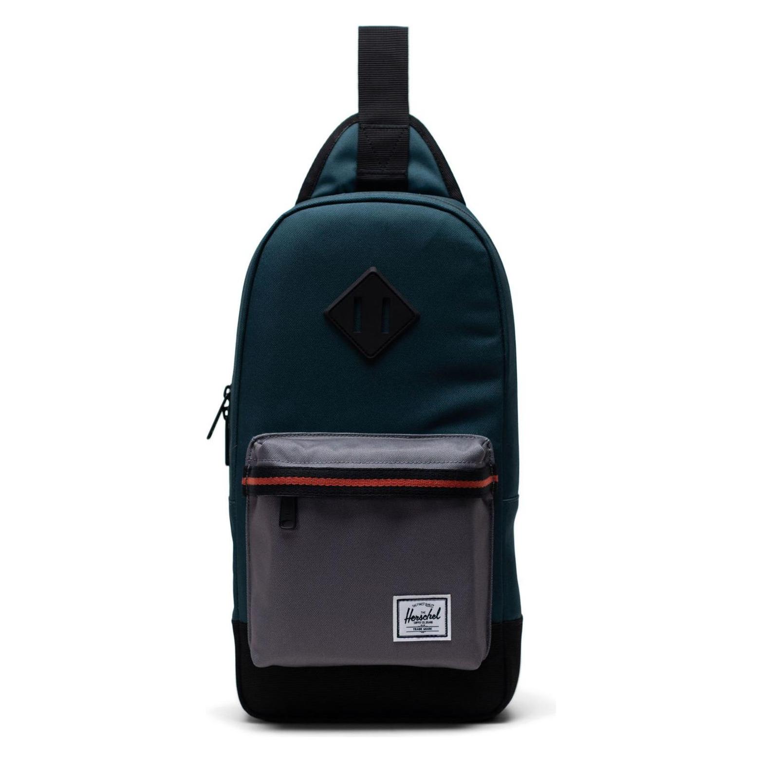 Herschel, Unisex, Handtasche, Heritage Shoulder Bag, Grün, Mehrfarbig