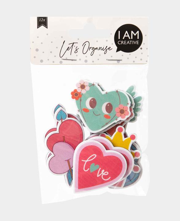 Image du produit I Am Creative Magnete Kids, Herz (2x)
