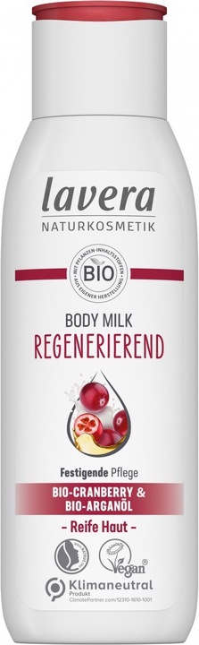 Produktbild Lavera Regenerierende Bodymilk Bio Cranberry & Bio Arganöl (Körpercreme, 200 ml)