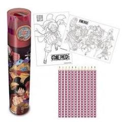 Pyramid One Piece - Equipage Chapeaux De Paille - Tube 2 Posters Kleurpotloden
