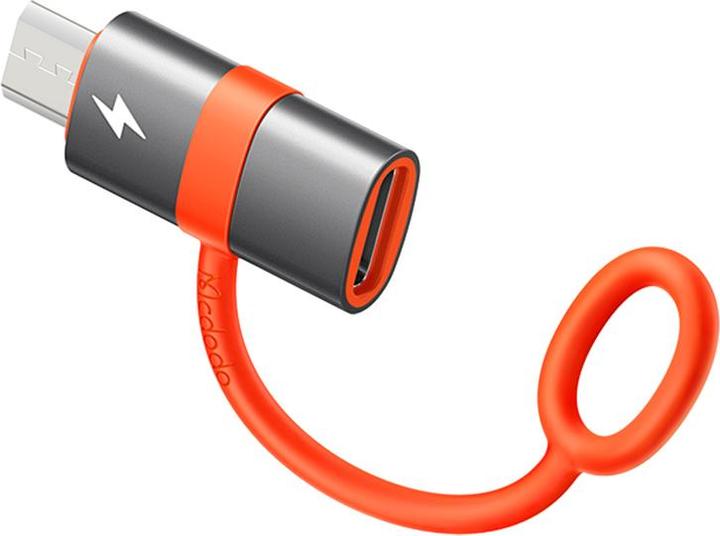 Image du produit Mcdodo OT-3820 Adaptateur USB-C vers Micro USB (noir) (USB-C, Micro USB)