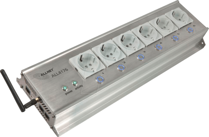 Produktbild Allnet ALL4176 Steckdosenleiste (2-Polig)