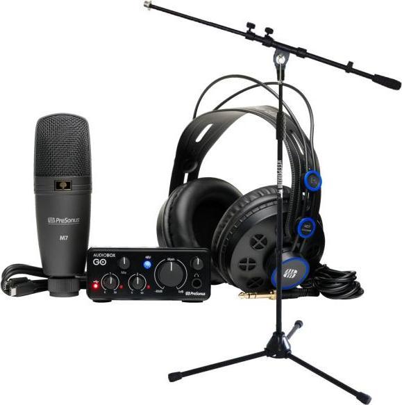 PreSonus Recording set Audiobox GO Creator Bundle with stand (USB)