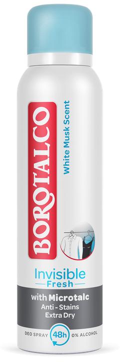 Actual product image Borotalco Invisible Fresh (Spray, 150 ml)