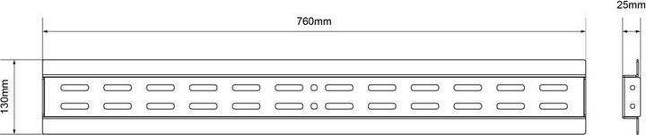 Produktbild Multibrackets Schiene zu Video Wall Halterung 0513, 760mm