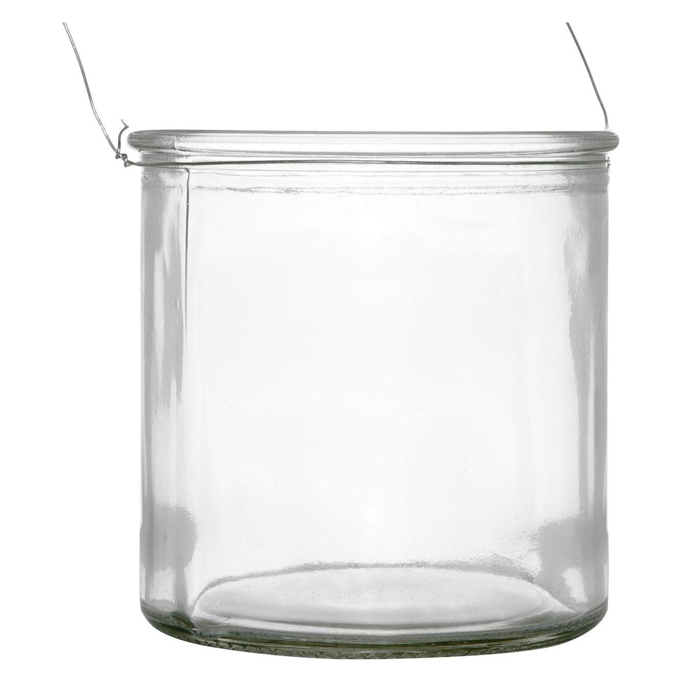 Natura Punto, Lantaarns, Laterne Aus Bambus Mit Windlicht Aus Glas