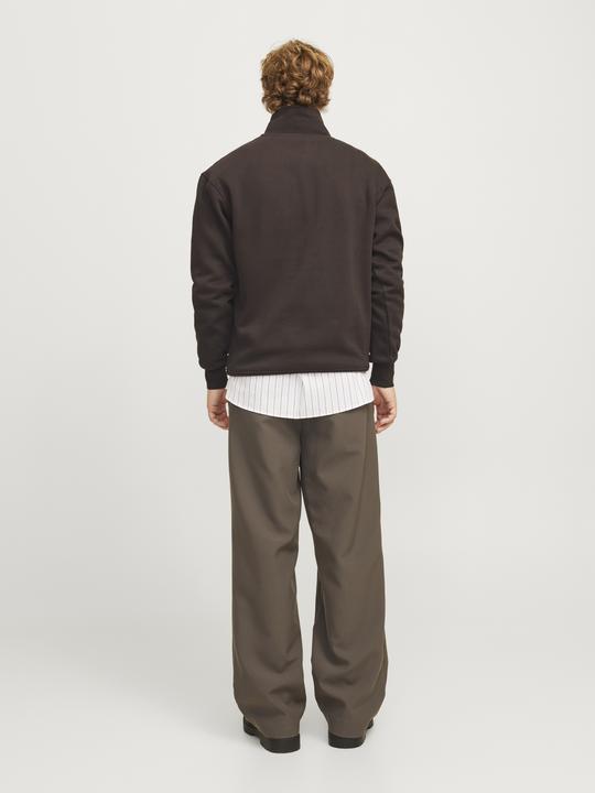 Produktbild Jack & Jones Text Sweatshirt mit halbem Reissverschluss Sweatshirt mit halbem Reissverschluss (M)