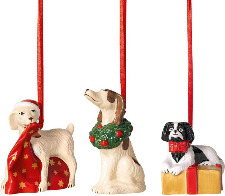 Produktbild Villeroy & Boch Ornamente Hunde (3 -teilig)
