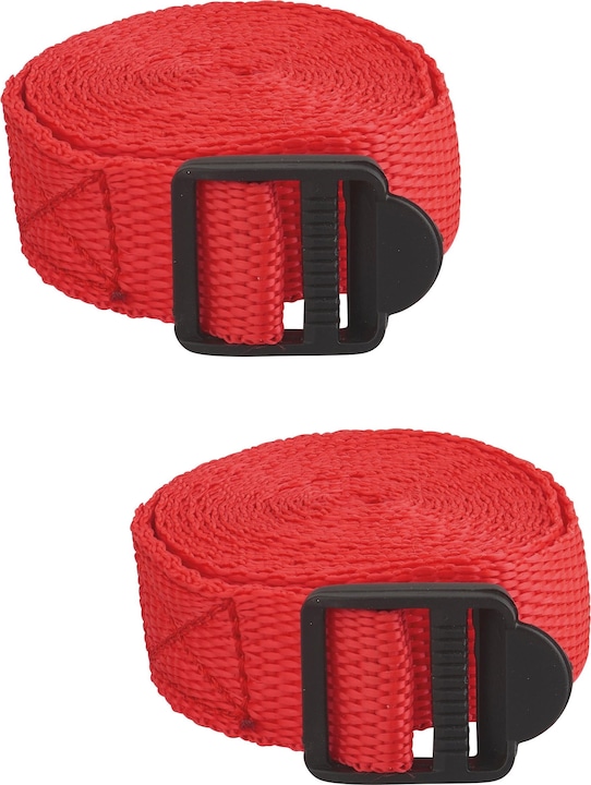 Actual product image Thirard Set of 2 tension belts, 1.80 m with plastic buckle