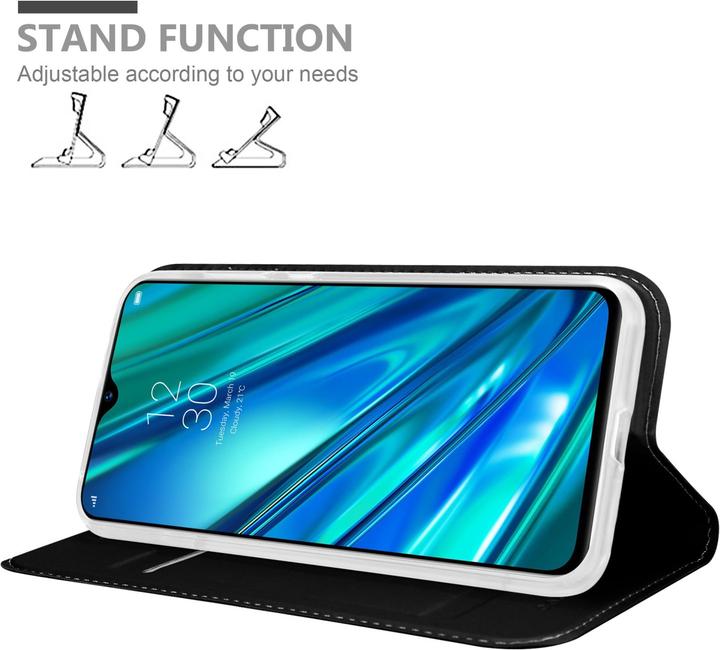 Image du produit Cadorabo Classy Book Housse pour Realme 5 PRO / Realme Q (Domaine Q)