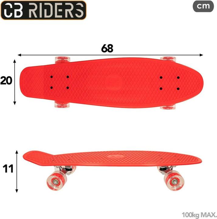 Produktbild Colorbaby Skateboard (26.77")