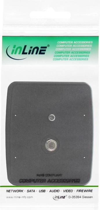 Image du produit InLine Accessoires pour trépieds, plaque de fixation rapide pour appareil photo, forme rectangulaire (Trépied Plaque de changement rapide)