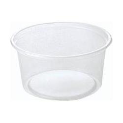 Duni Salatbaeger Delipack 200 ml Rund PP Semitransparent,20 pk x 50 Stk/krt, Vorratsbehälter