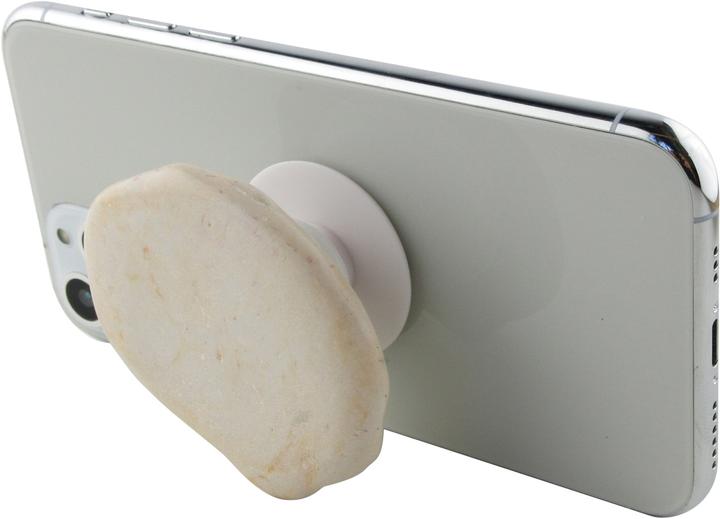Actual product image PhoneLook Pop Socket Stone Interchangeable finger & one-hand holder for smartphones / tablets