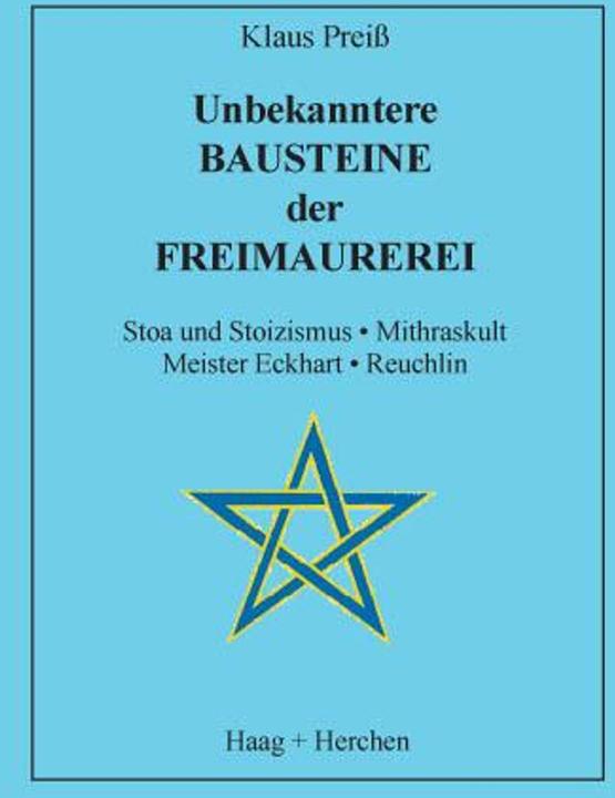 Produktbild Unbekanntere Bausteine der Freimaurerei (Deutsch, Klaus Preiss, 2006)