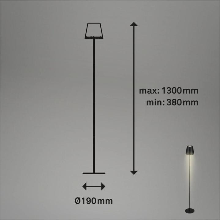Produktbild Briloner Stehleuchte (400 lm)