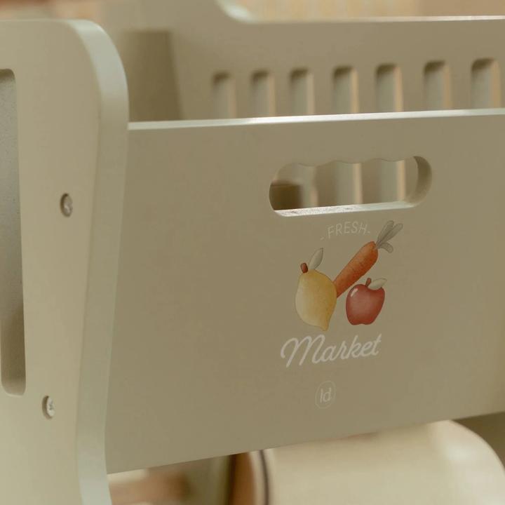 Immagine prodotto Little Dutch Einkaufswagen Mint aus Holz