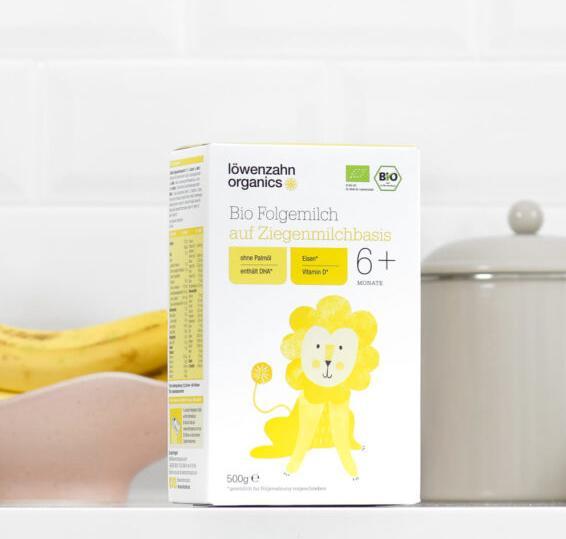 Produktbild Löwenzahn Organics Bio Folgemilch auf Ziegenmilchbasis (500 g, ab 6 Monaten)