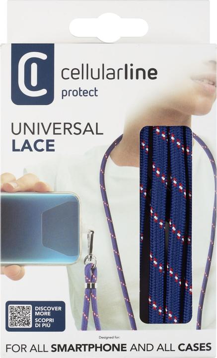 Produktbild Cellularline Lace Universal blau UNIVERSALLACE2B
