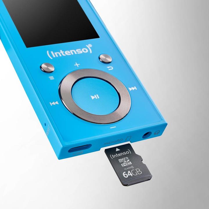 Immagine prodotto Intenso MP3 Videoplayer 1,8" Video Scooter BT 64GB Blue (64 GB)