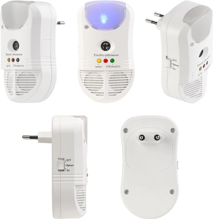 Actual product image Exbuster 3in1 ultrasonic pest repeller