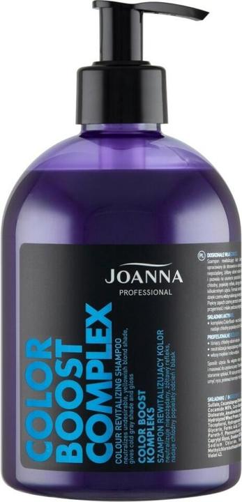 Produktbild Joanna Professional - Color Boost Complex Colour Revitalizing Shampoo 500G (500 ml, Flüssiges Shampoo)