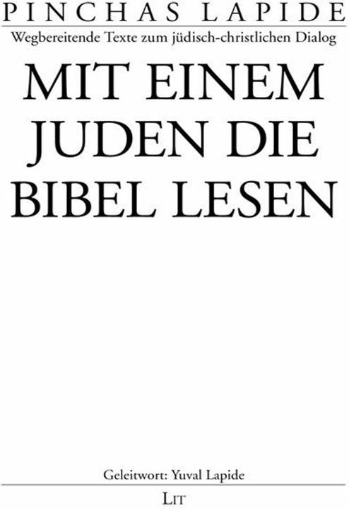 Produktbild Mit einem Juden die Bibel lesen (Deutsch, Pinchas Lapide, 2011)