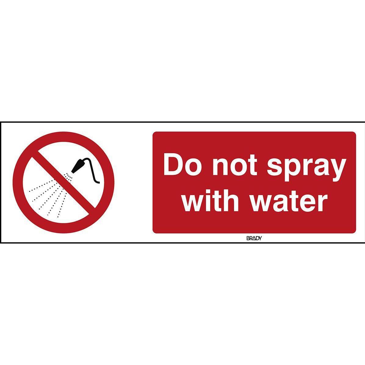 Brady, Sicherheitskennzeichnung, ISO Safety Sign - Do not