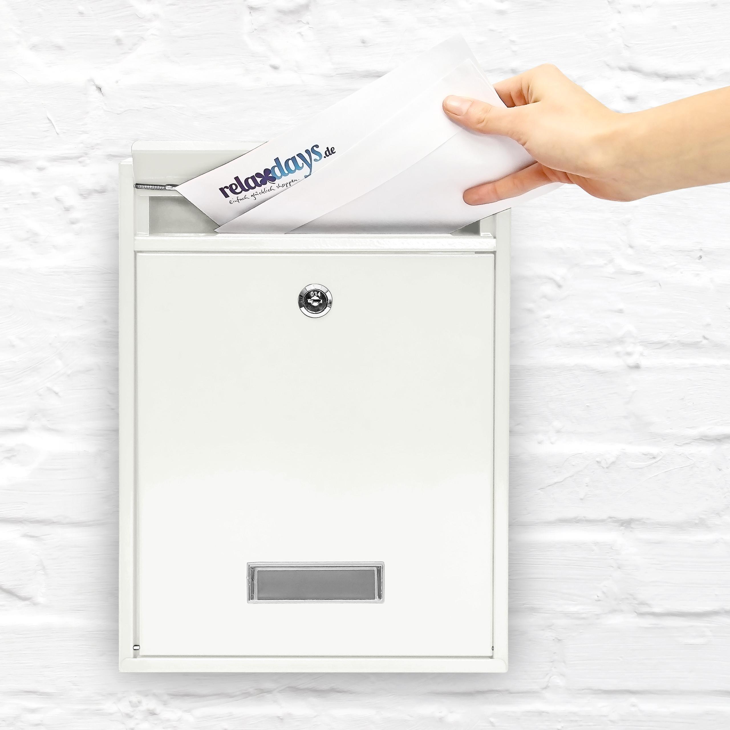 Thumbnail - Relaxdays, Briefkasten, Briefkasten