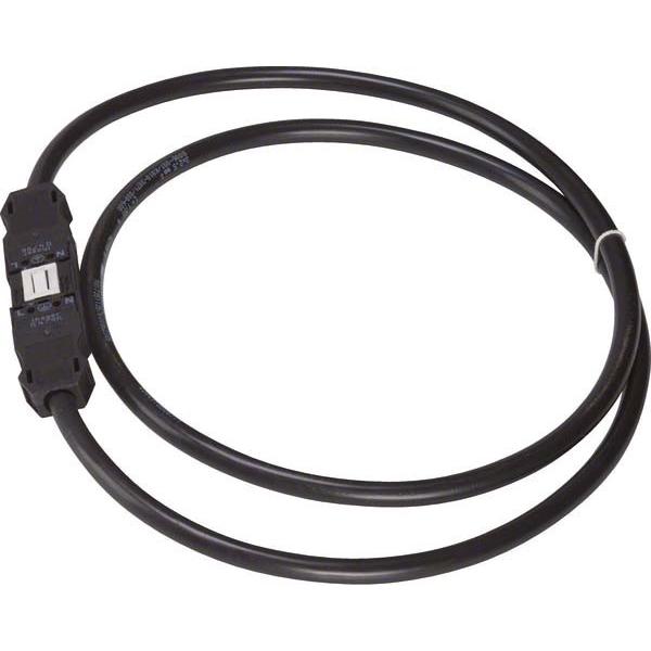 Hager TEH GKWAD13015 Verbindungleitung Winsta, 3x2.5Â², 1.5m, hfr, Cca, schwarz (Kabel), Elektronikzubehör + Gehäuse, Sc...