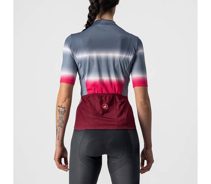 Bordeaux red, Light steel blue