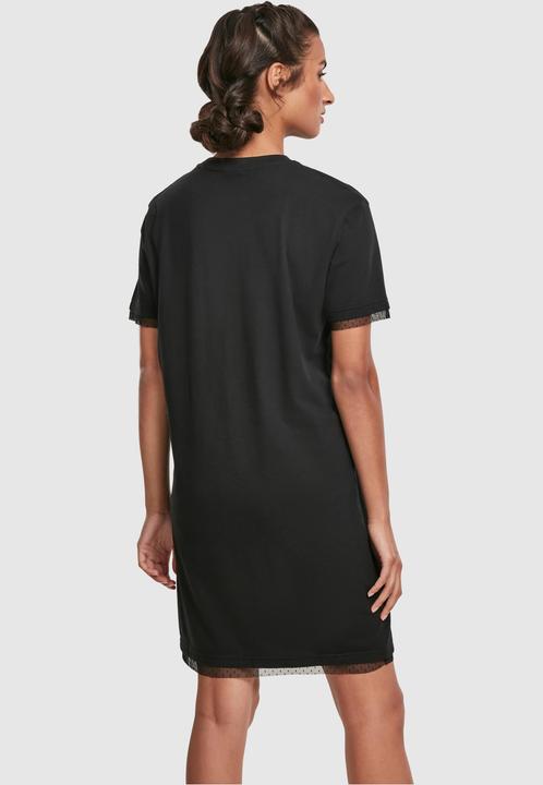 Image du produit Urban Classics Ladies Boxy Lace Hem Tee Dress (5XL)