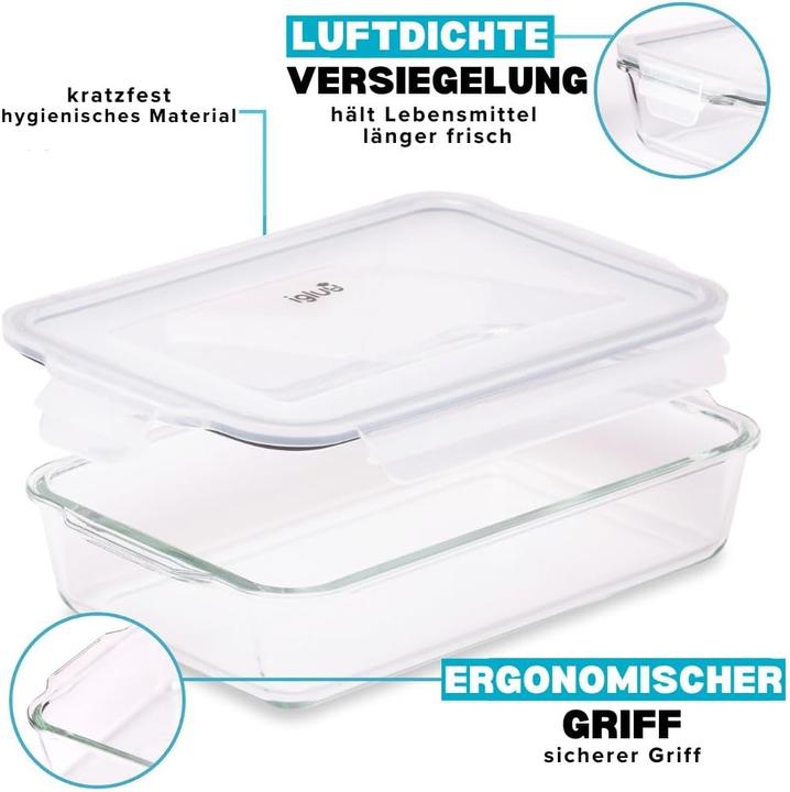 Produktbild Igluu Meal Prep Lasagneform