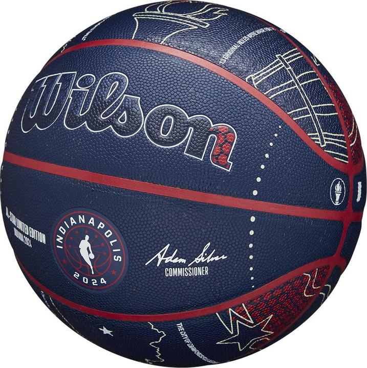 Produktbild Wilson 2024 Nba All Star Collector Basketball (7)