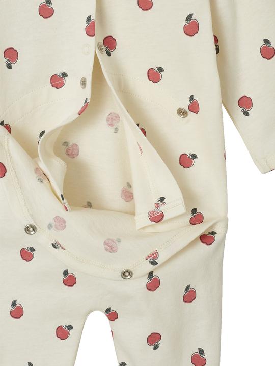 Actual product image Vertbaudet Bio-Kollektion: 2er-Pack Baby Strampler mit Apfelmotiven (80)