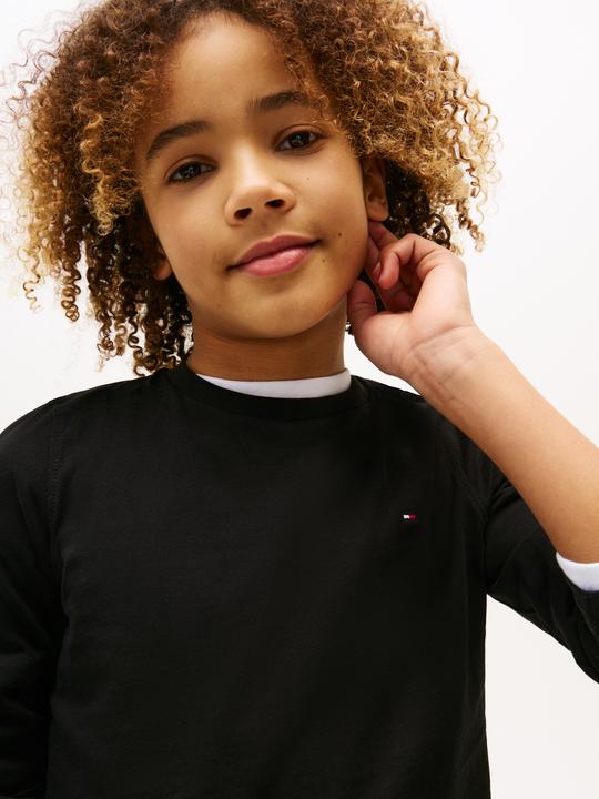 Immagine prodotto Tommy Hilfiger Maglia Basic Basic Per Ragazzi L/S (104)